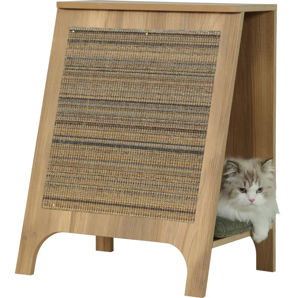 Console griffoir Boréal 3 en 1 vert L pour chat