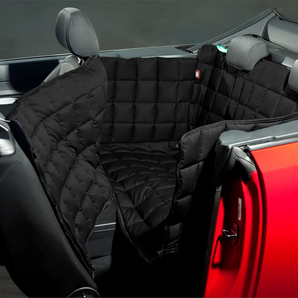 Couverture de voiture 2 portes / cabriolet – L noir – Doctor Bark