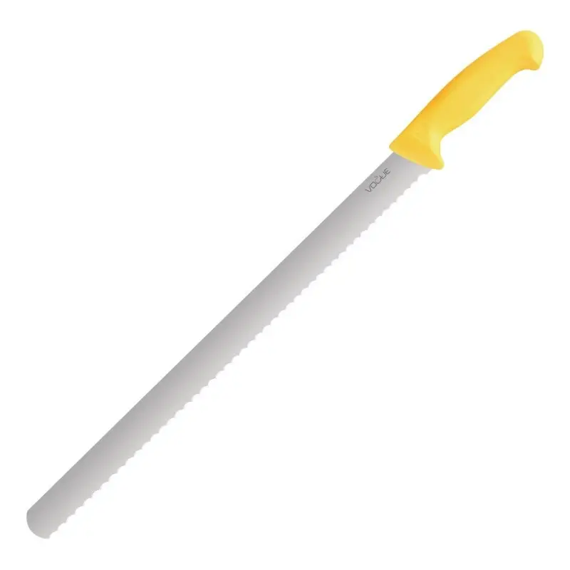 Couteau à découper denté 28 cm – Soft Grip Pro – Vogue