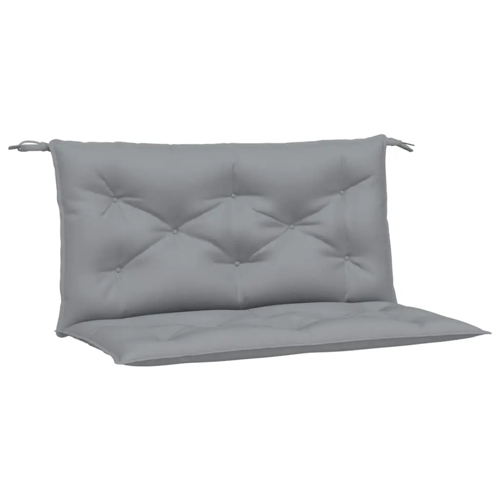 Coussins de banc jardin lot de 2 | Coussins d’extérieur gris 100x50x7 cm tissu Oxford Maison Chic