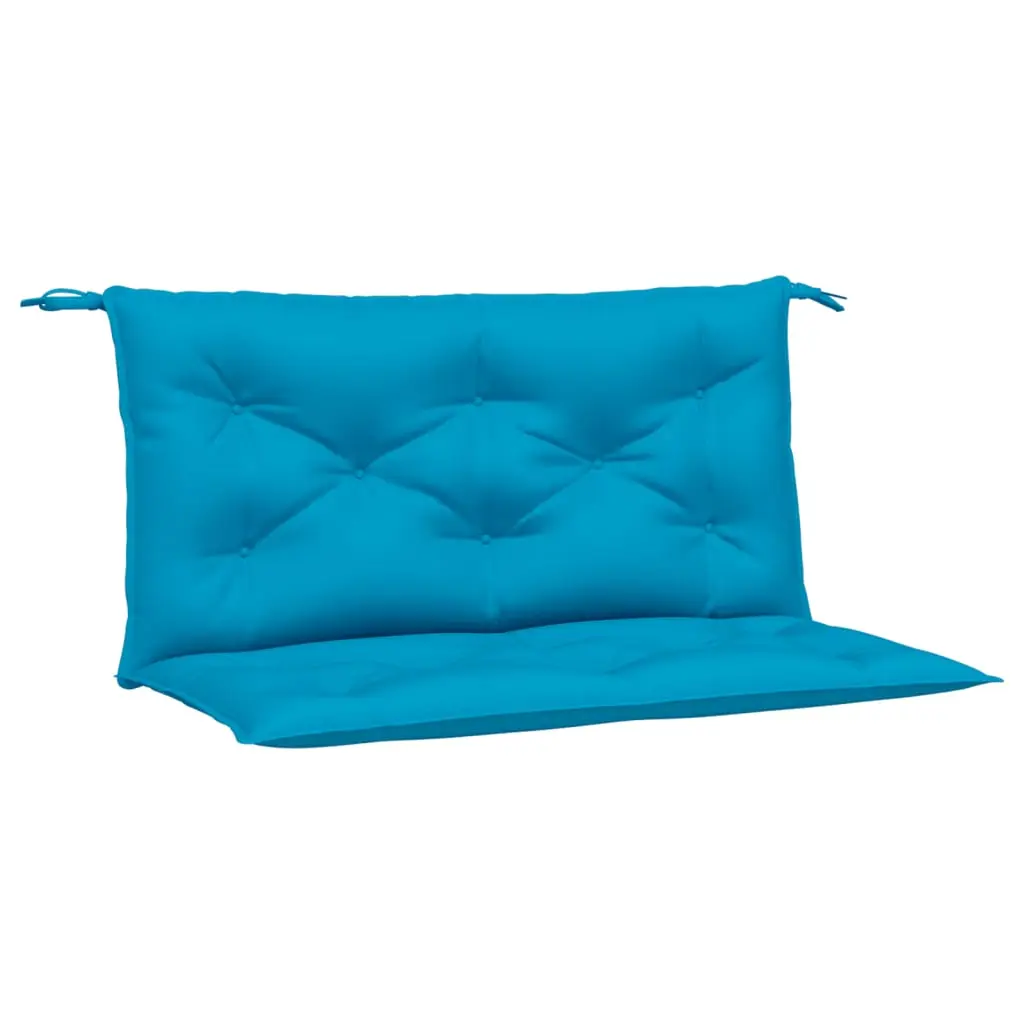 Coussins de banc de jardin lot de 2 | Coussins d’extérieur bleu clair tissu Oxford Maison Chic