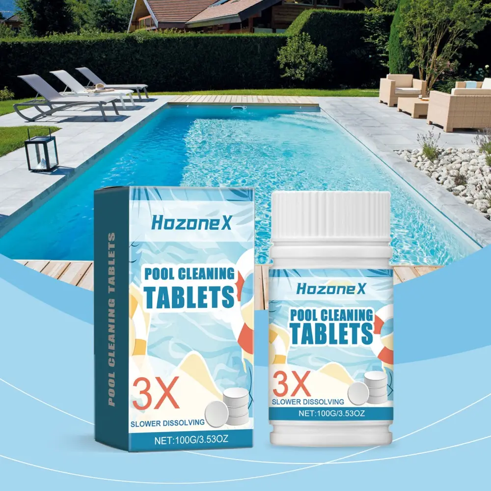 Comprimés effervescents de nettoyage pour piscine 100g MCBOSON