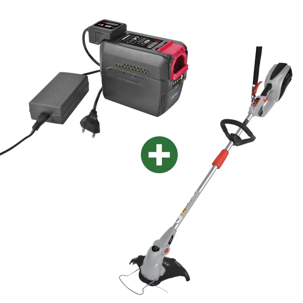 Coupe-bordure 40V Voltkore® – Batterie 4,0 Ah + Chargeur Inclus Voltkore