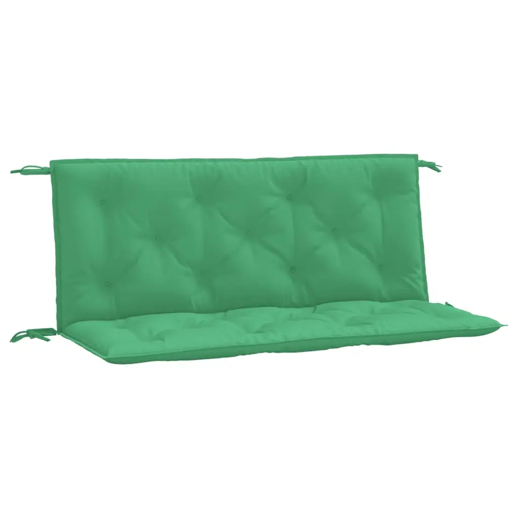 Coussins de banc jardin lot de 2 | Coussins d’extérieur vert 120x50x7 cm tissu Oxford Maison Chic