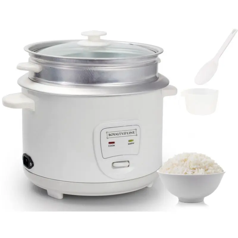 Cuiseur à riz avec panier vapeur 1,8L RLRC1810D Royalty Line