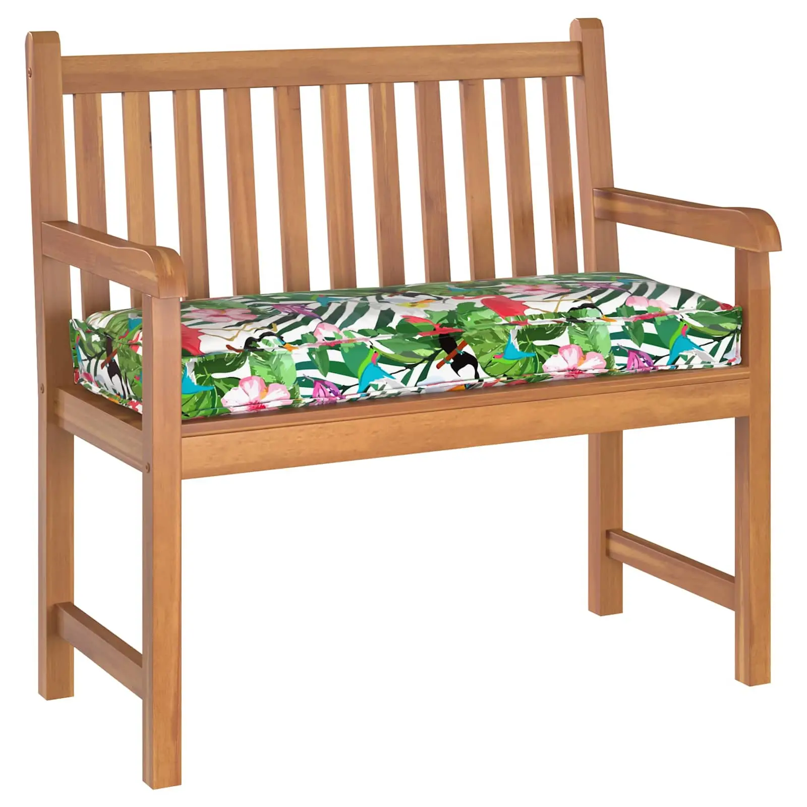 Coussin Floral Multicolore 100 x 40 x 8 cm Tissu Oxford Maison Chic