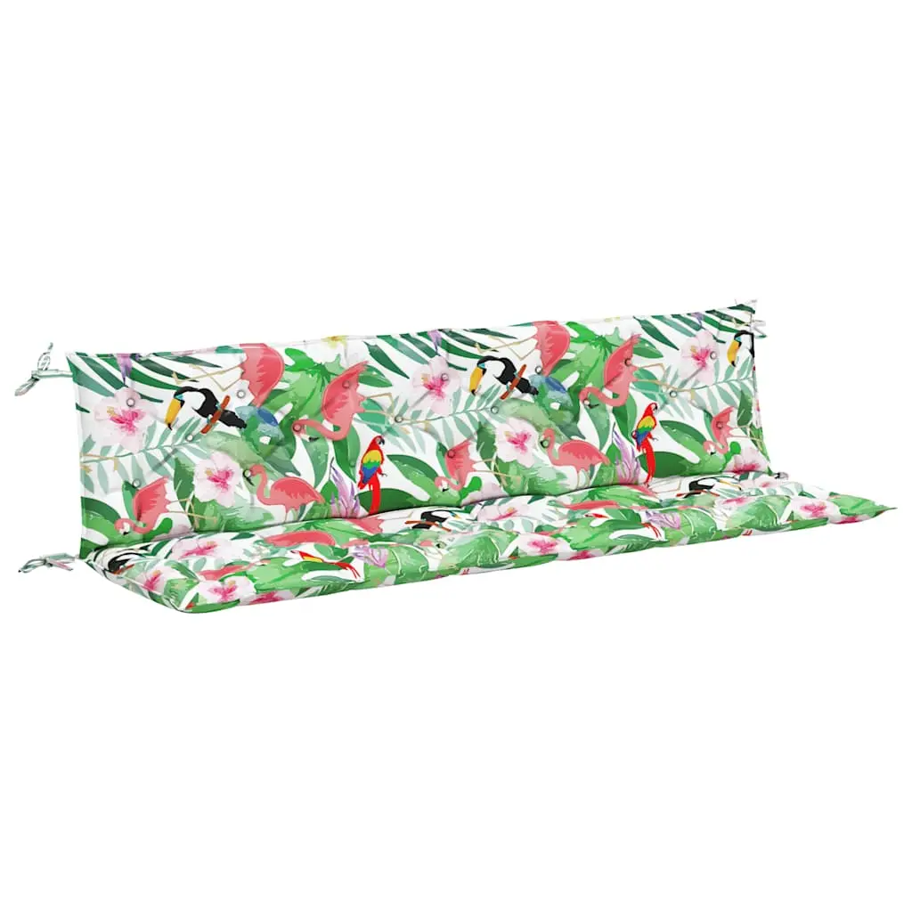 Coussins de banc de jardin lot de 2 | Coussins d’extérieur multicolore 200x50x7 cm Maison Chic
