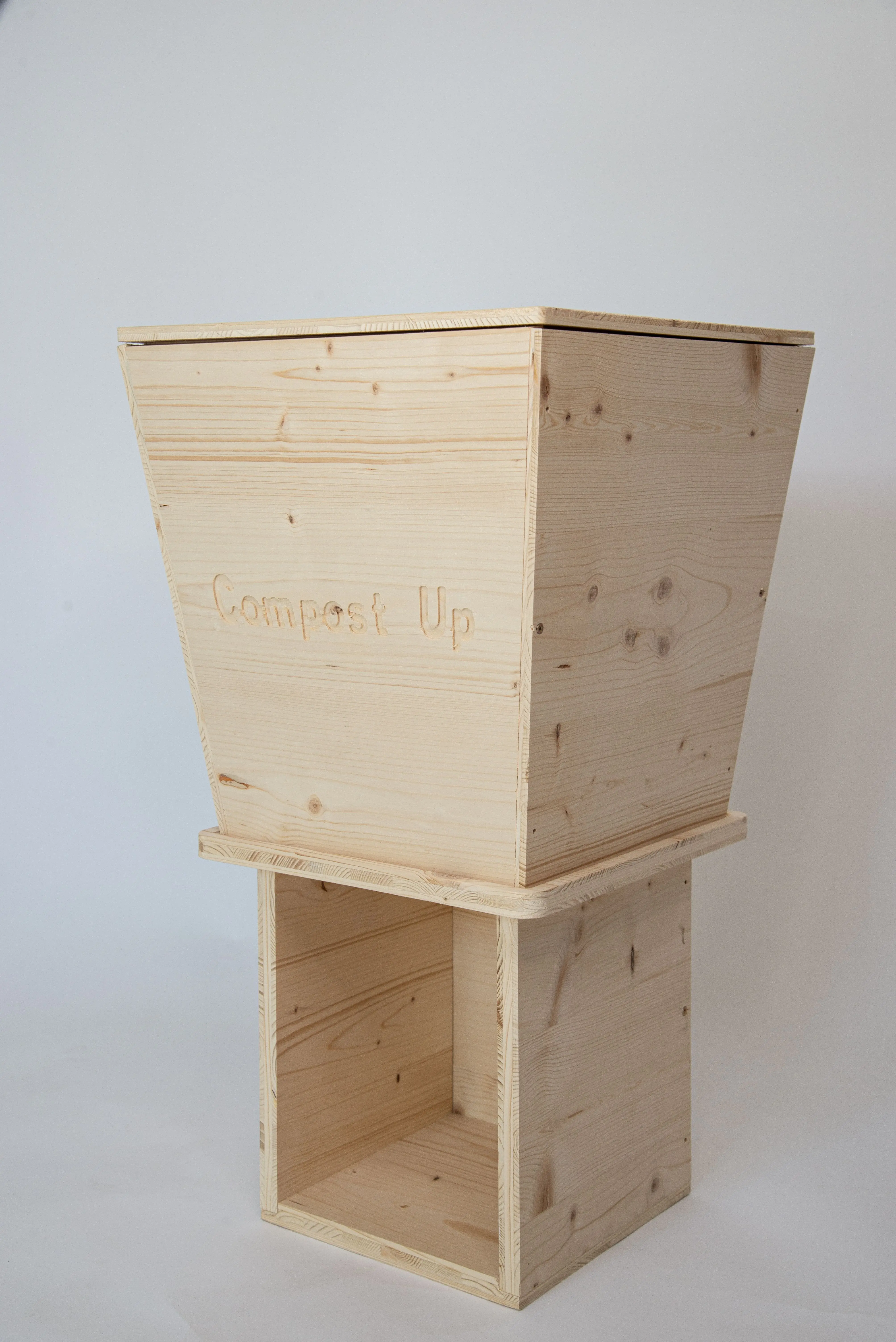 Compost UP 10L Lombricomposteur individuel en bois pour 1 personne