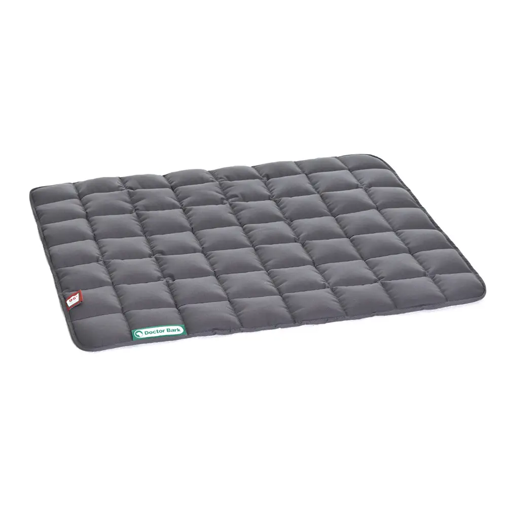 Couverture matelassée pour chiens – M gris – Doctor Bark