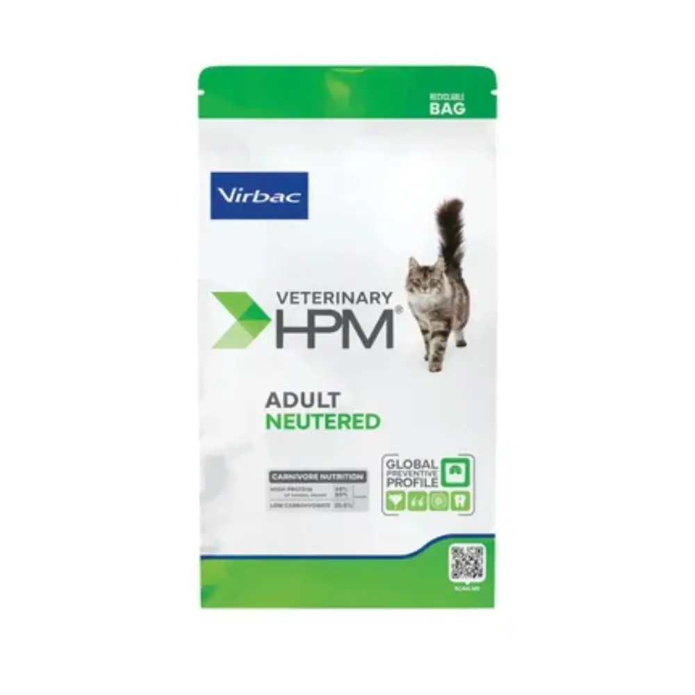 Virbac Veterinary HPM Neutered Chat – Chat stérilisé adulte 1,5 kg