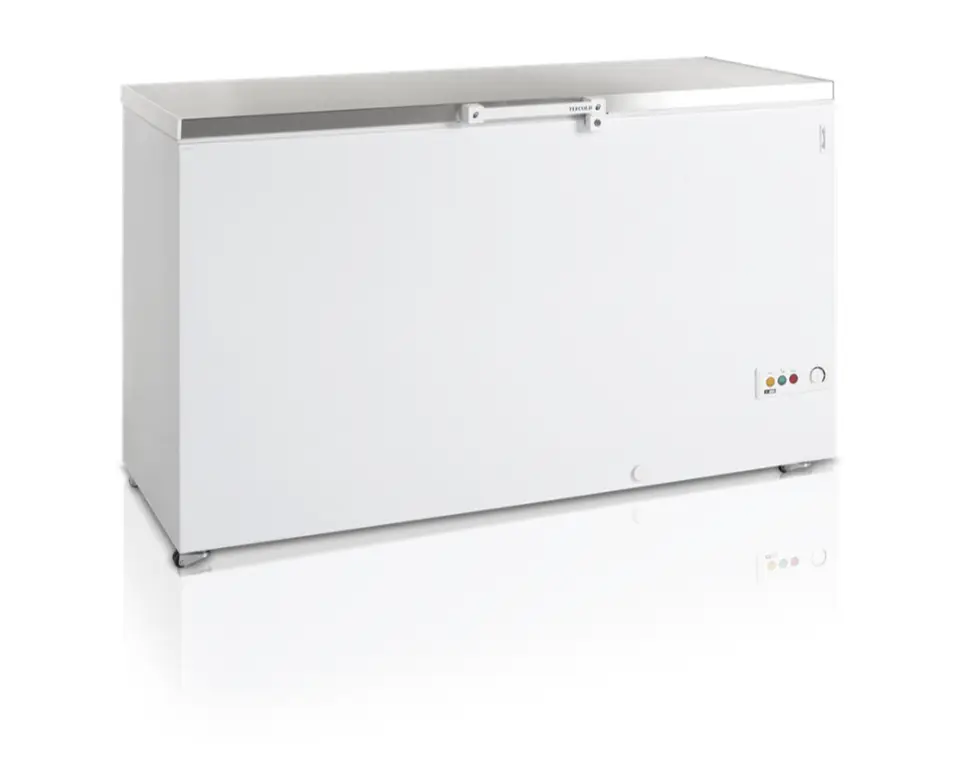 Congélateur Coffre FR505S SL Couvercle en Acier Inoxydable – 454 Litres – Tefcold