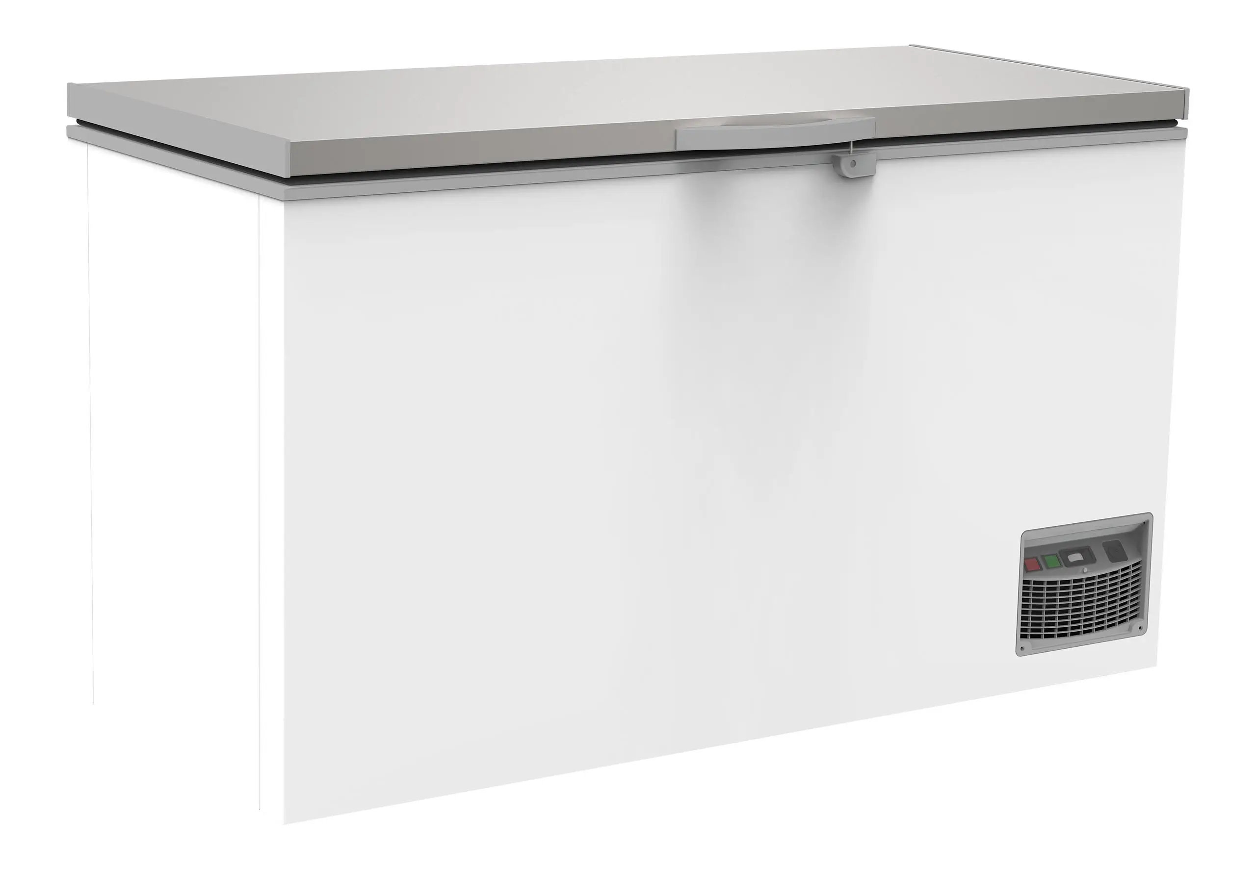 Congélateur Coffre CF 700 SILVER Couvercle Inox – 1570 x 755 x 955 mm – IARP