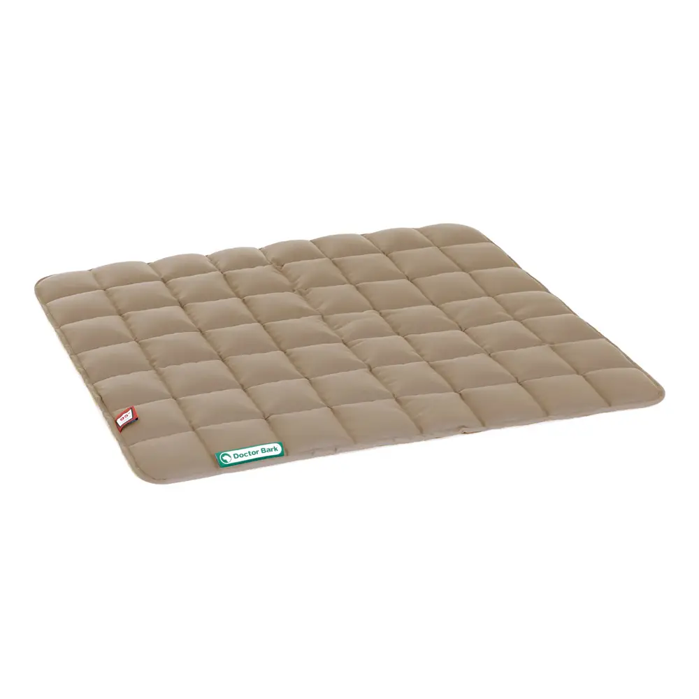 Couverture matelassée pour chiens – M brun doré – Doctor Bark