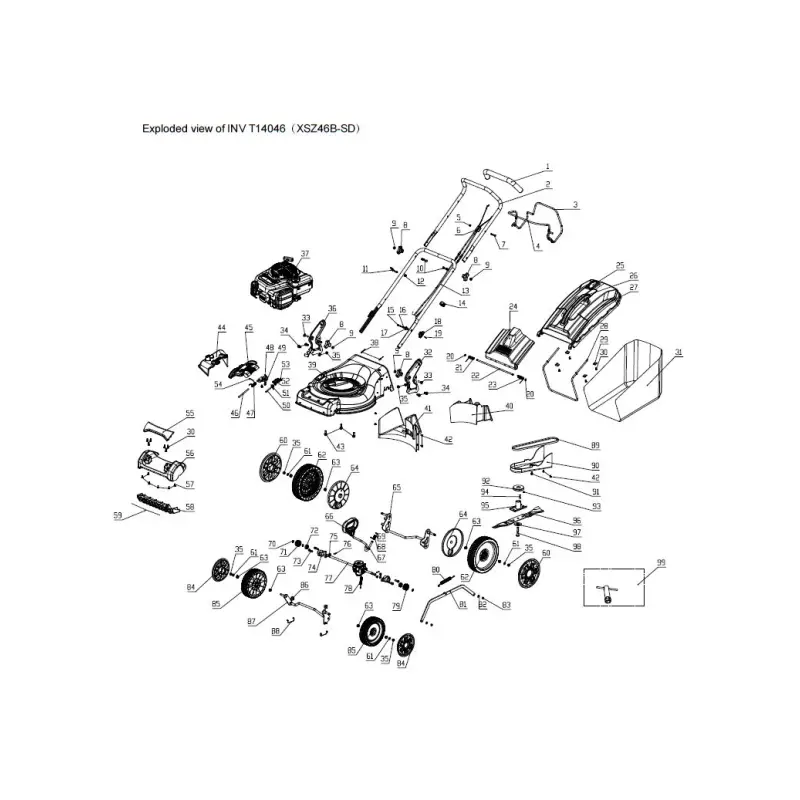 Courroie trapézoïdale avec dents – 1053762000 pour INV T14046, INV T1456 H2, PROXIMA XSZ46E