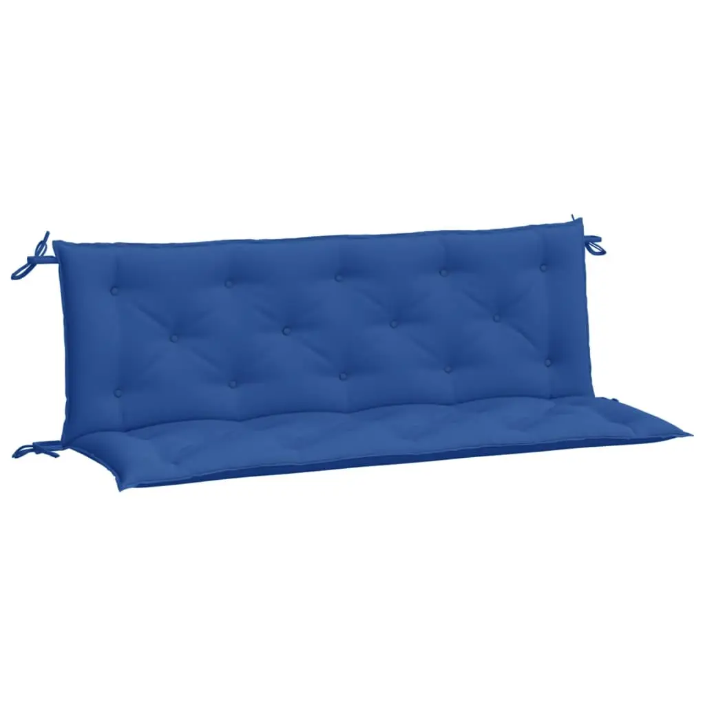 Coussins de banc jardin lot de 2 | Coussins d’extérieur bleu 150x50x7 cm tissu Oxford Maison Chic
