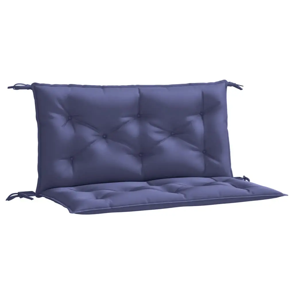 Coussins de banc de jardin lot de 2 | Coussins d’extérieur bleu marine tissu oxford Maison Chic