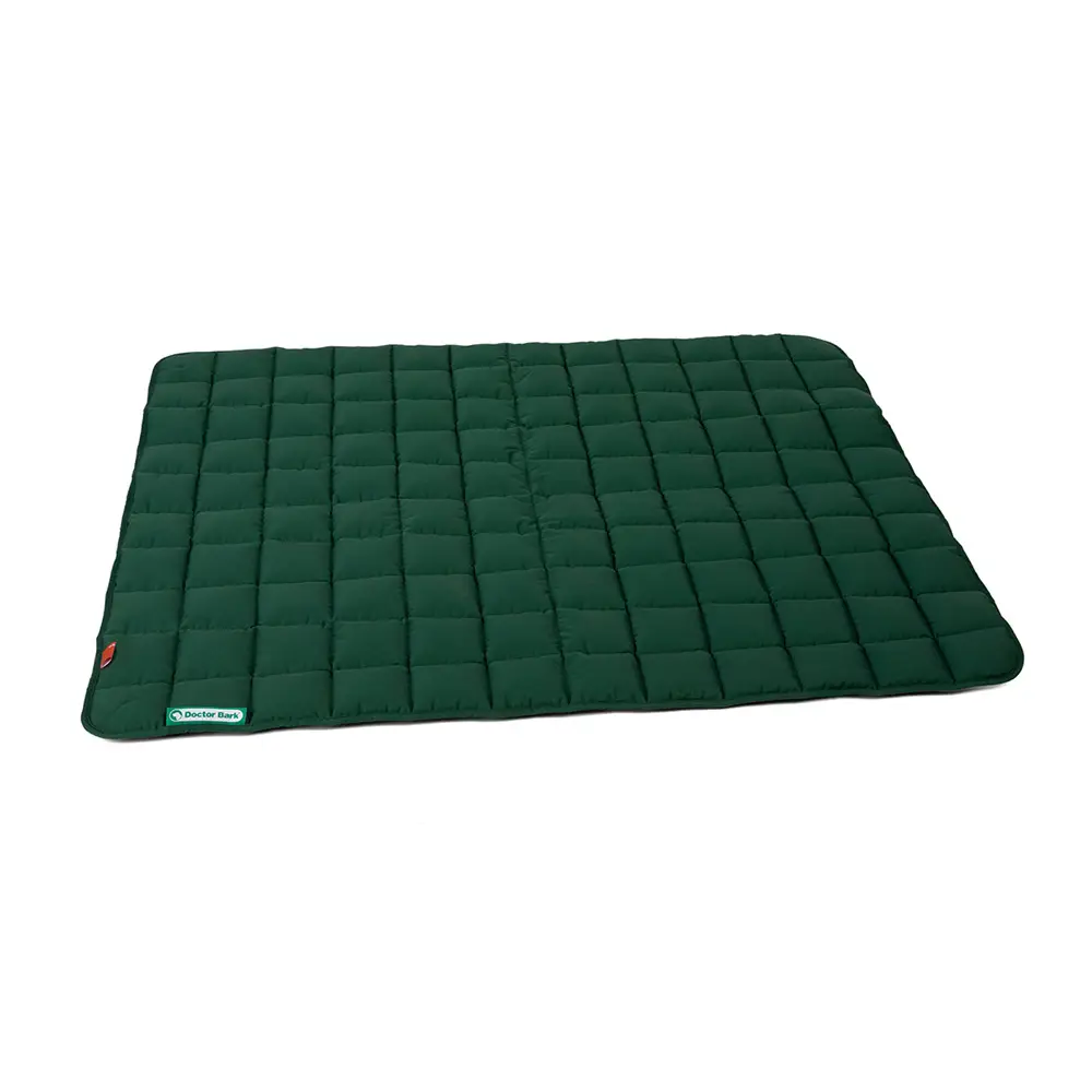 Couverture matelassée pour chiens – L vert – Doctor Bark
