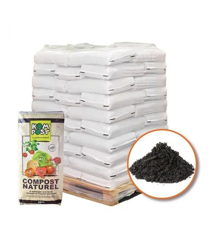 Compost vert amendement organique PRO 10 sacs 20 kg