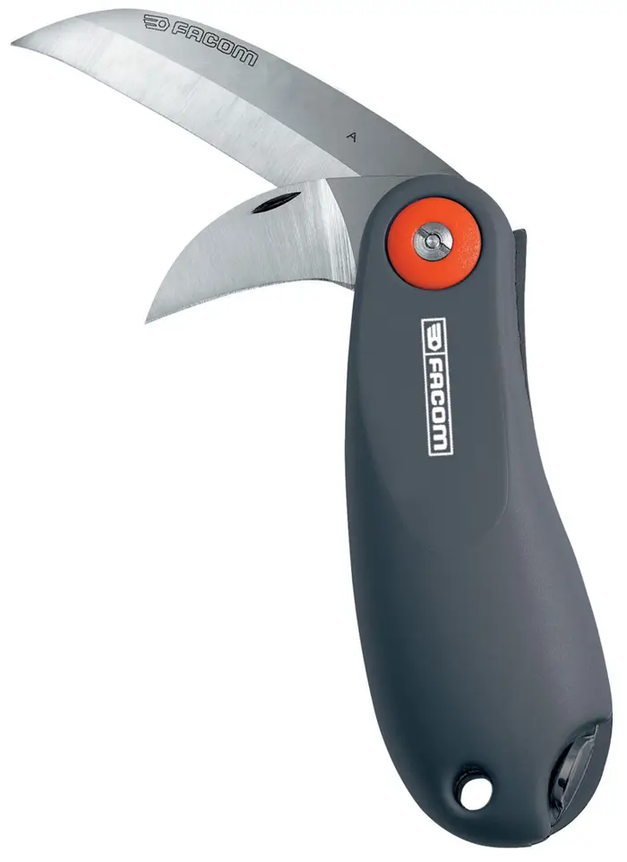 Couteau d’électricien manche plastique à 2 lames – FACOM – 640180PB