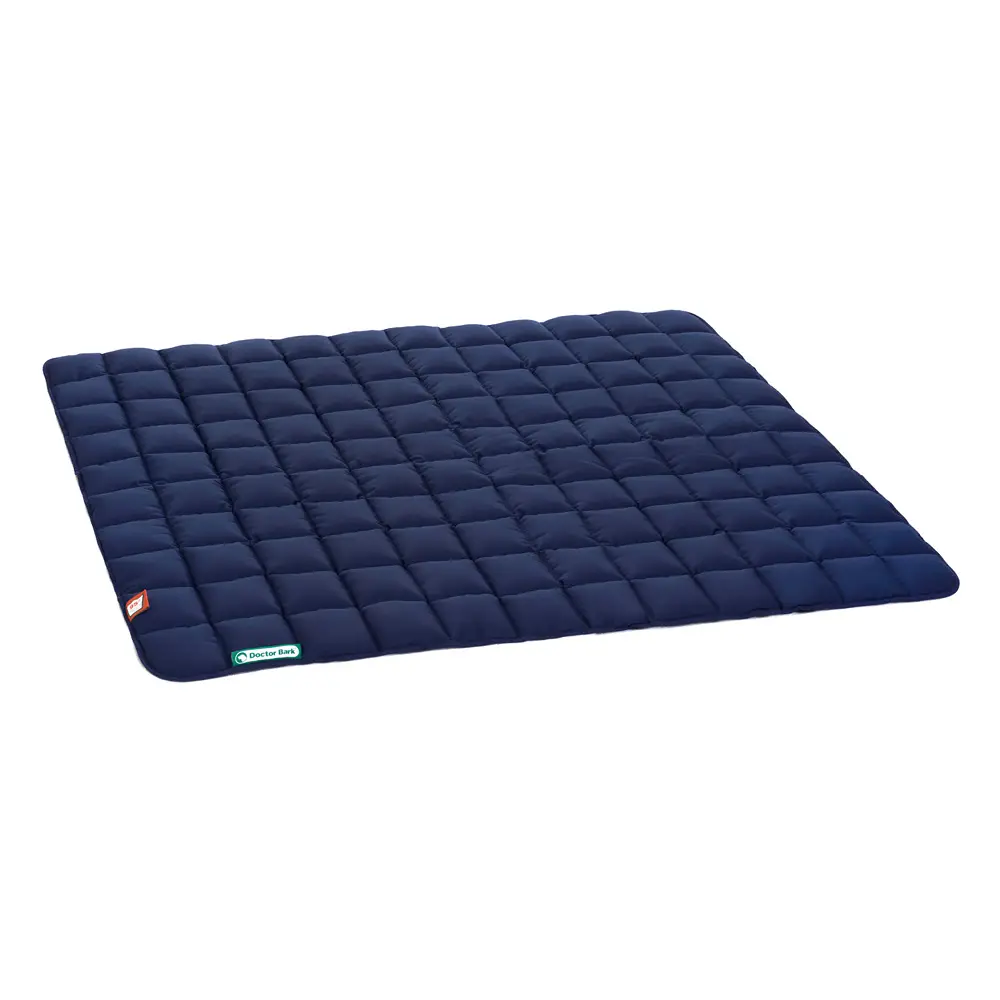 Couverture matelassée pour chiens – L bleu roi – Doctor Bark