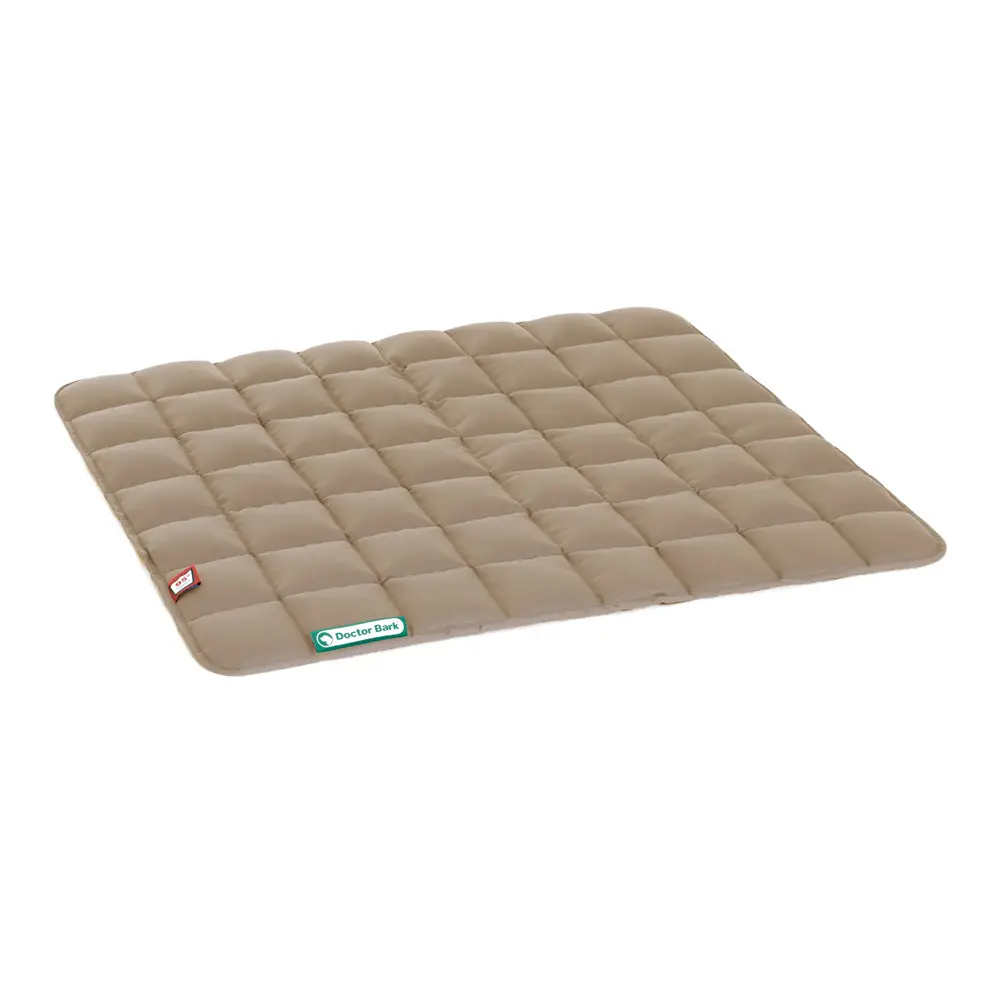Couverture matelassée pour chiens – S brun doré – Doctor Bark