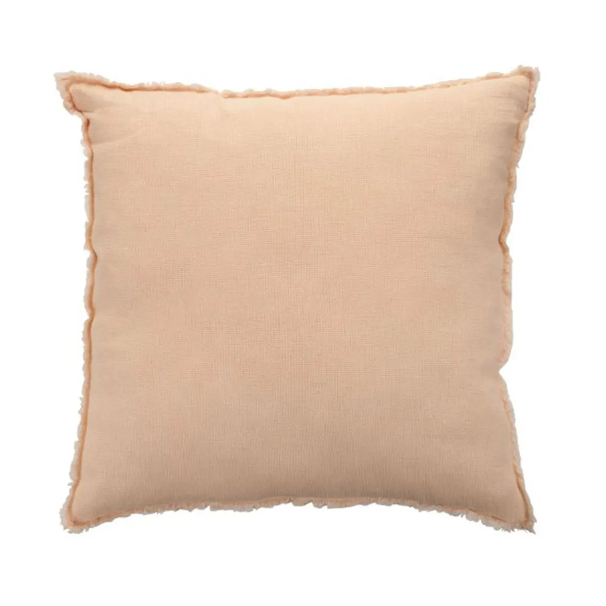 Coussin Déco Carré «Faded» 45x45cm Rose Saumon