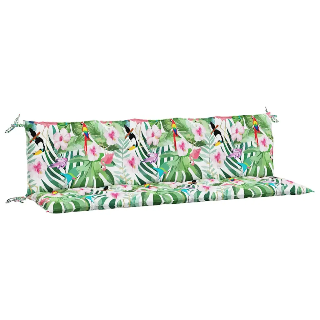 Coussins de banc de jardin lot de 2 | Coussins d’extérieur multicolore tissu Oxford Maison Chic