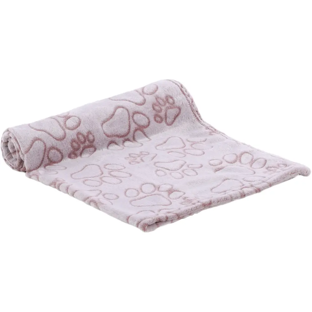 Couverture LALIA Taille S 70 x 100cm vieux rose pour chiens.