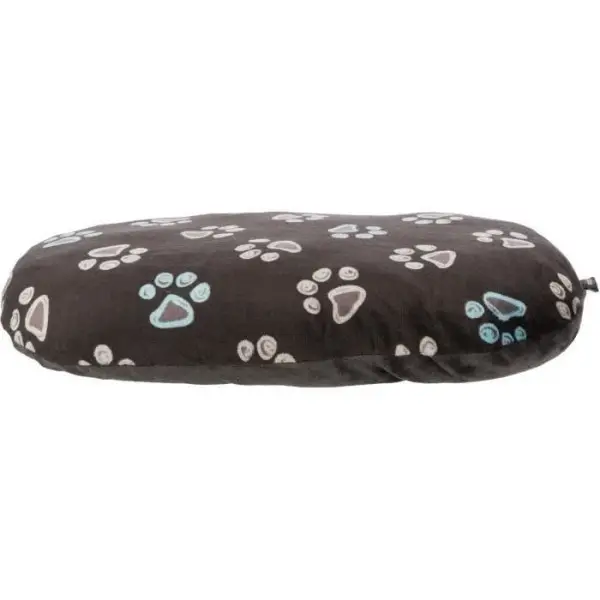Coussin TRIXIE Jimmy ovale – 80 × 50 cm – Taupe