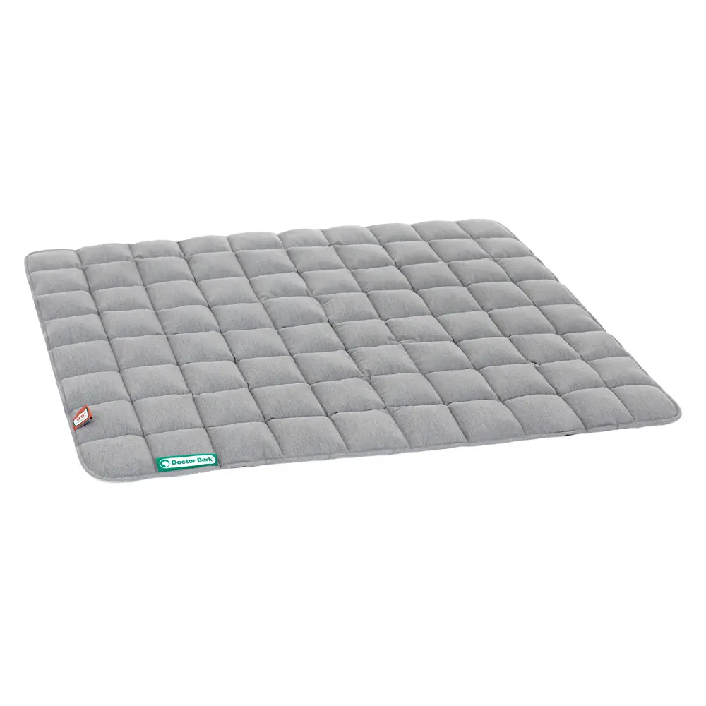 Couverture matelassée pour chiens – L gris clair – Doctor Bark