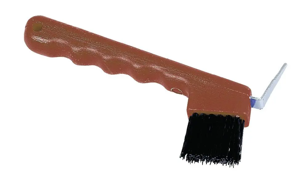 Cure pieds – Brosse de nettoyage intégrée – Rouge