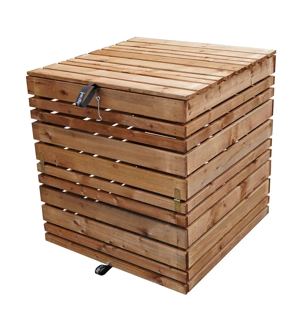 Composteur avec trappes LIGN Z – 77x77xH81 B Jardipolys