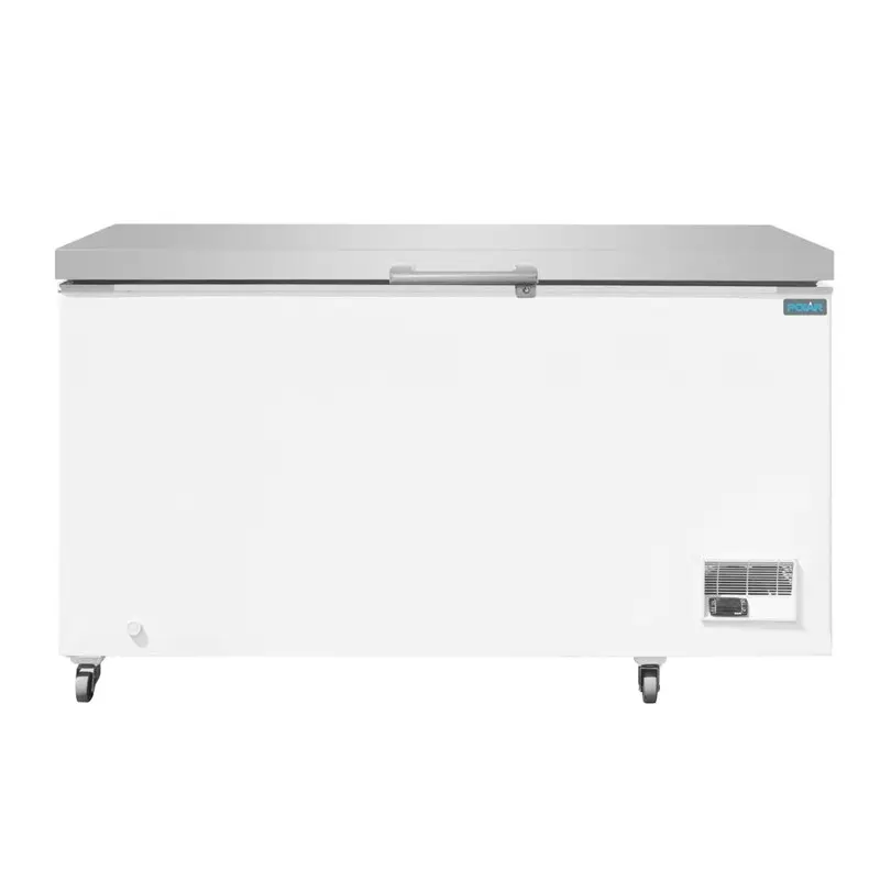 Congélateur Coffre avec Couvercle Inox Série G 378 Litres – Polar