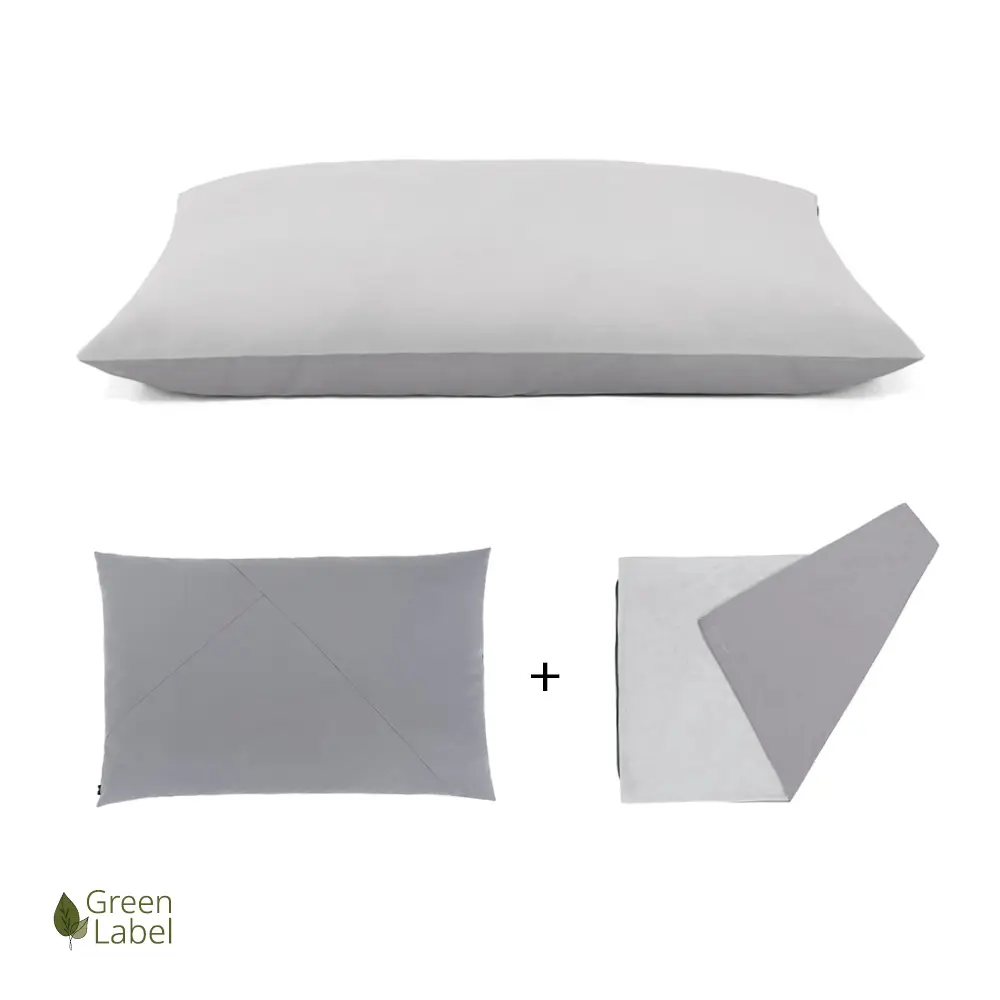 Coussin Country avec Housse « GreenLabel » XL gris clair – Doctor Bark