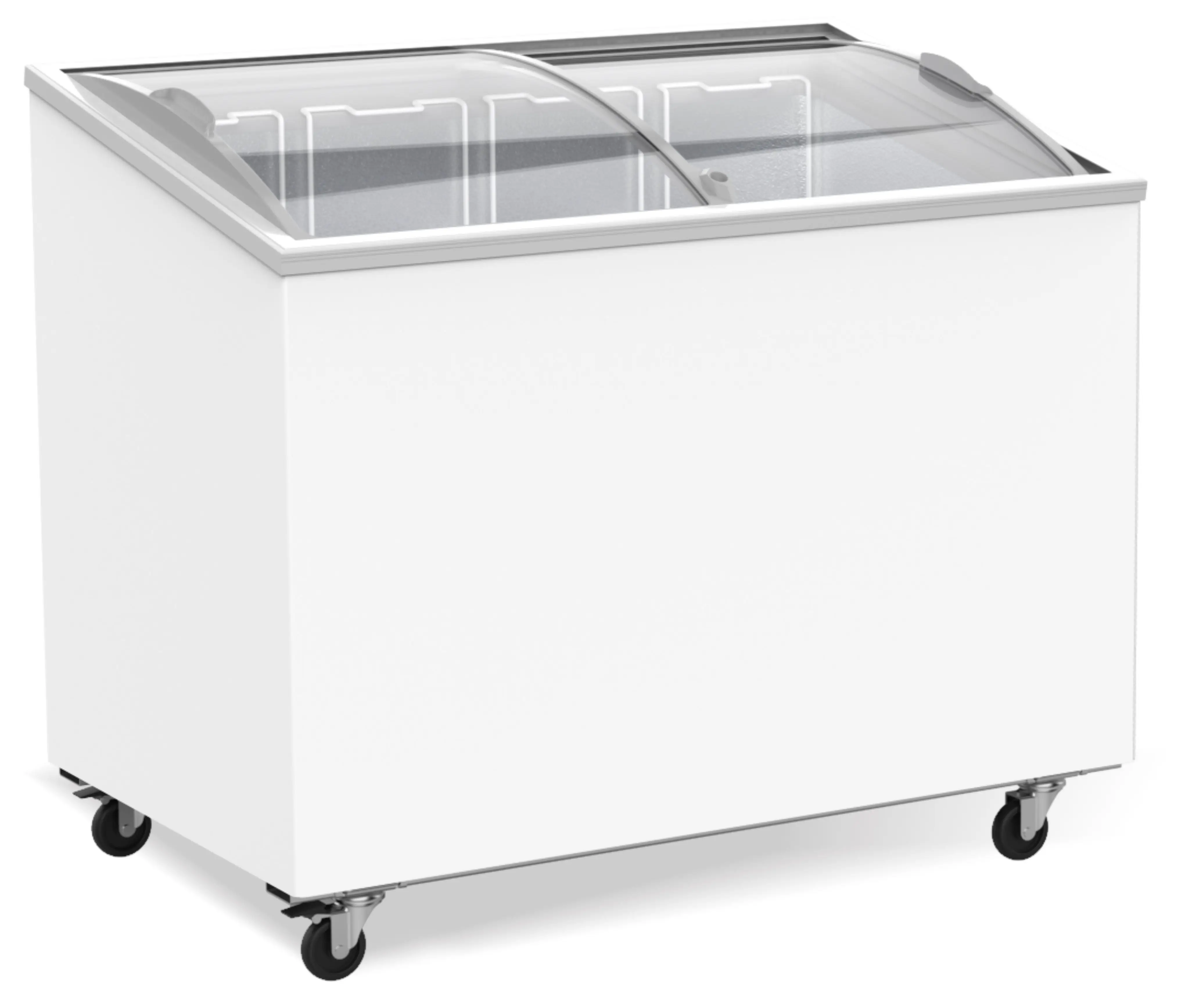 Congélateur Coffre Couvercle en Verre – 300 Litres – Combisteel