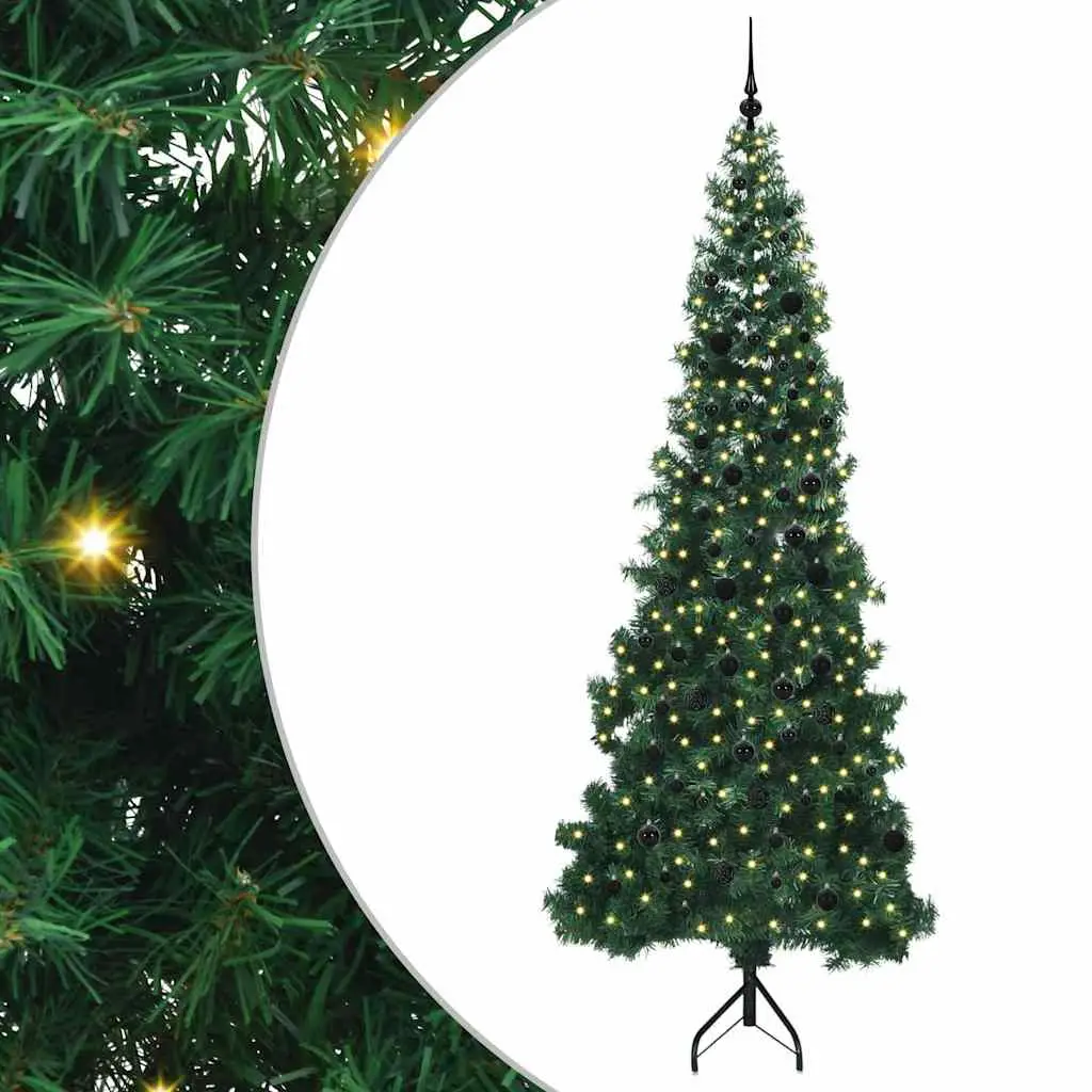 Créez un Noël Unique : Sapin Artificiel Rose 180cm avec Décorations Complètes et LED – ComfortXL Outdoor Living