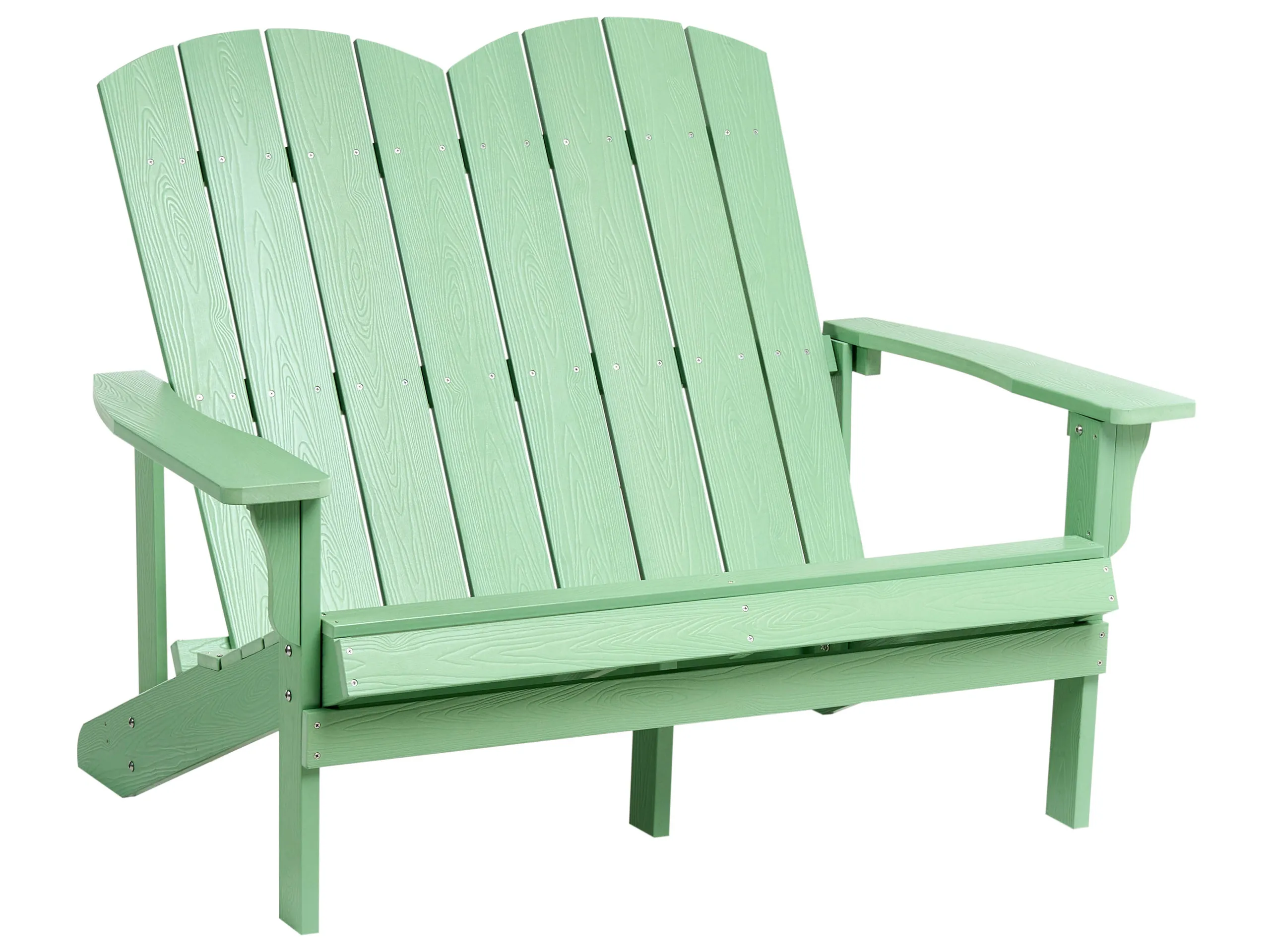 Banco de jardín ADIRONDACK 125 cm Verde claro