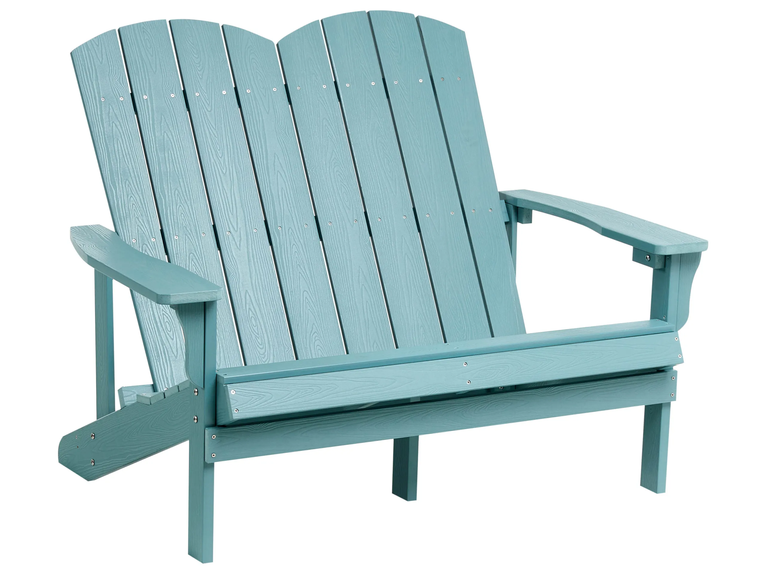 Banco de jardín ADIRONDACK 125 cm Azul claro