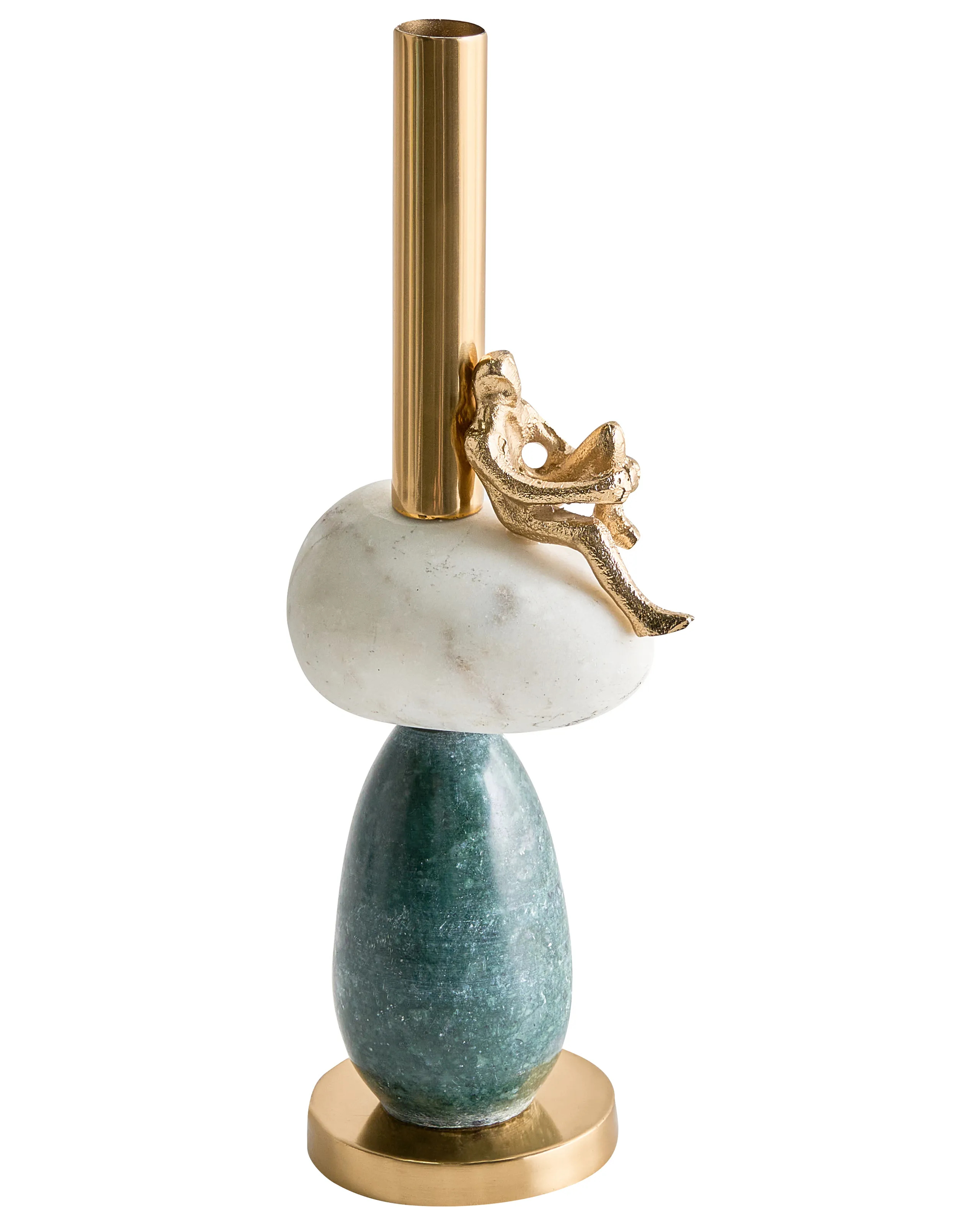 Candelero BARICE Mármol 34 cm Multicolor