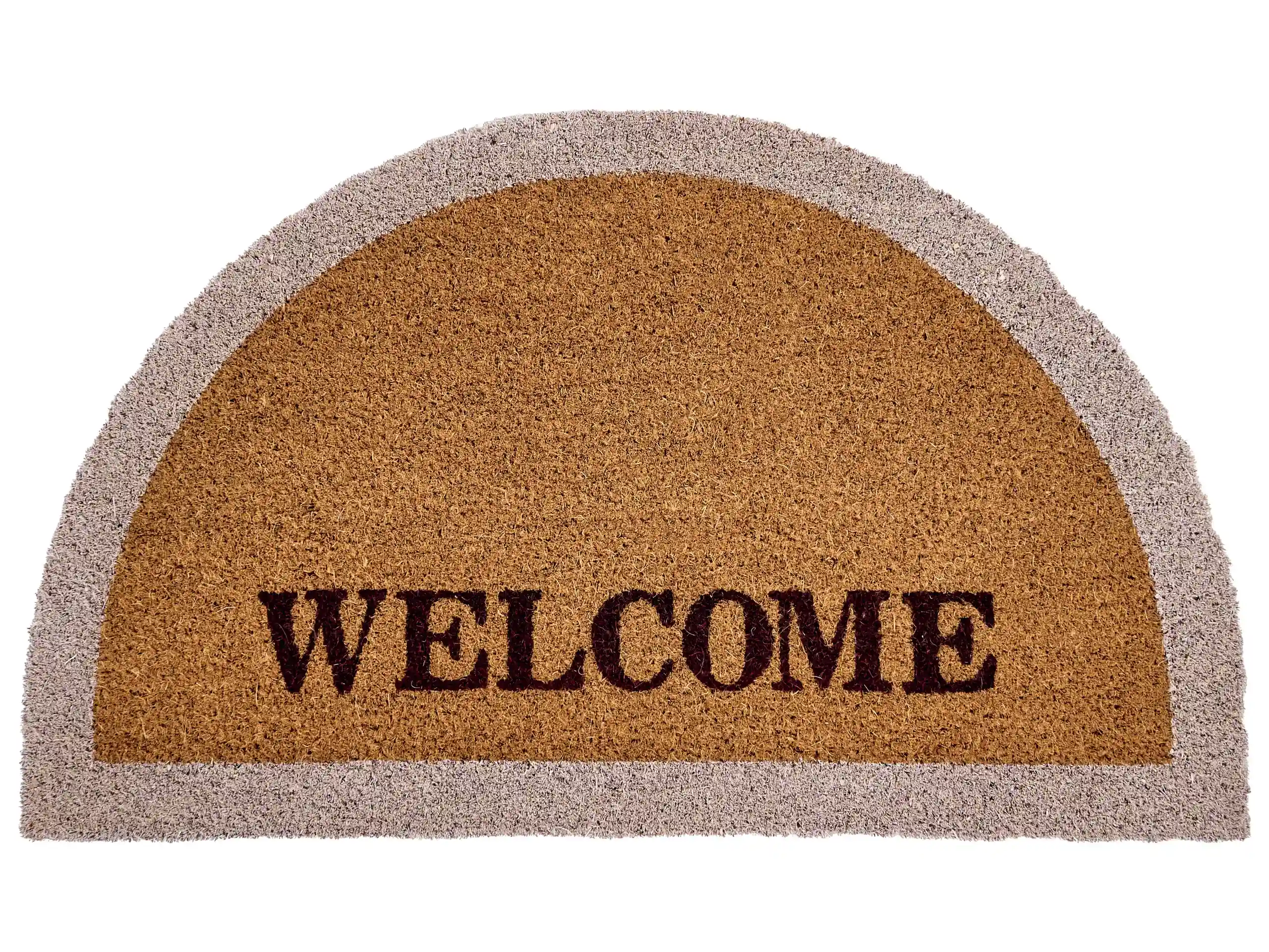Doormat BUHI Natural 45 x 75 cm Text Coir
