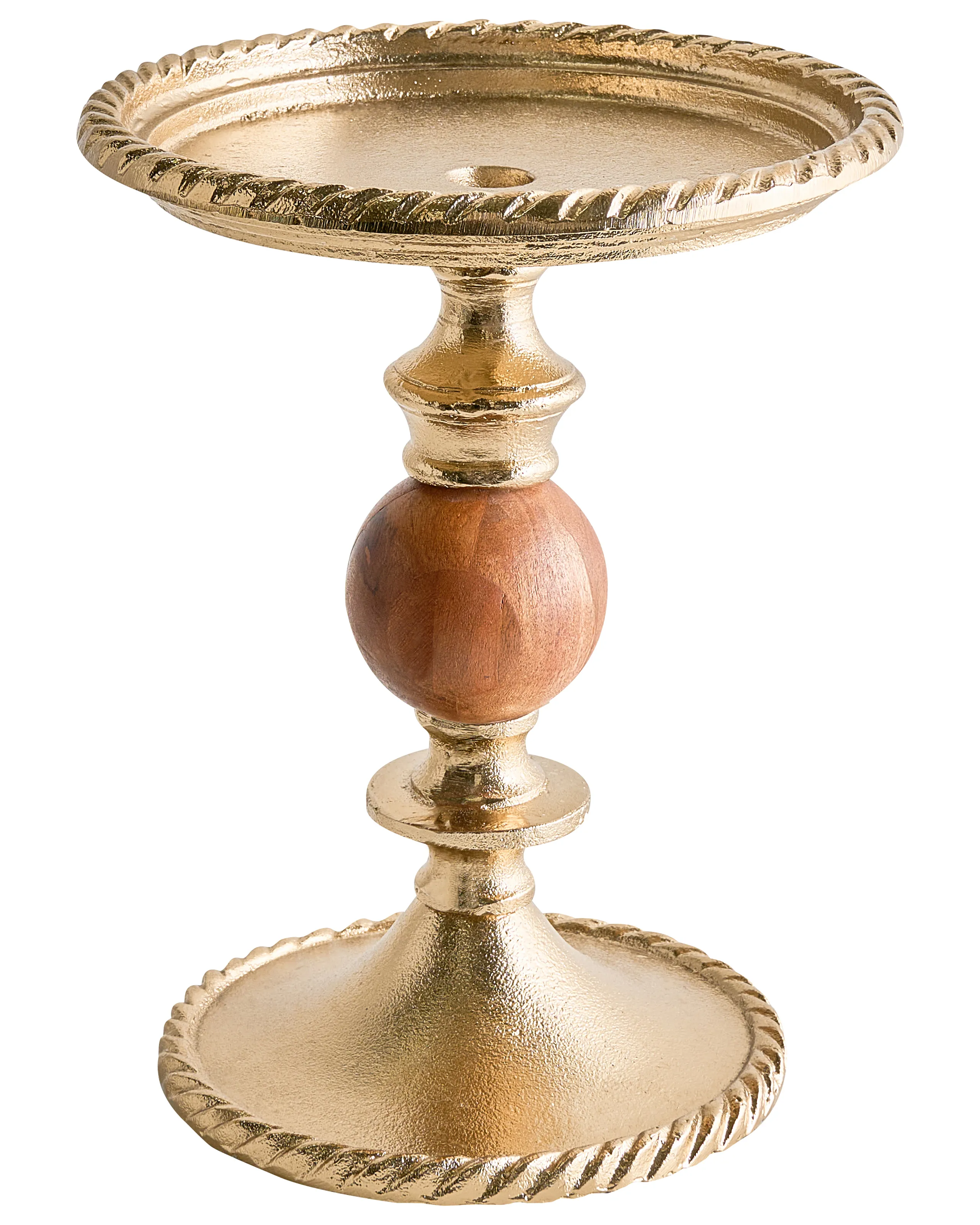 Candelero VODNO Metal 31 cm Dorado