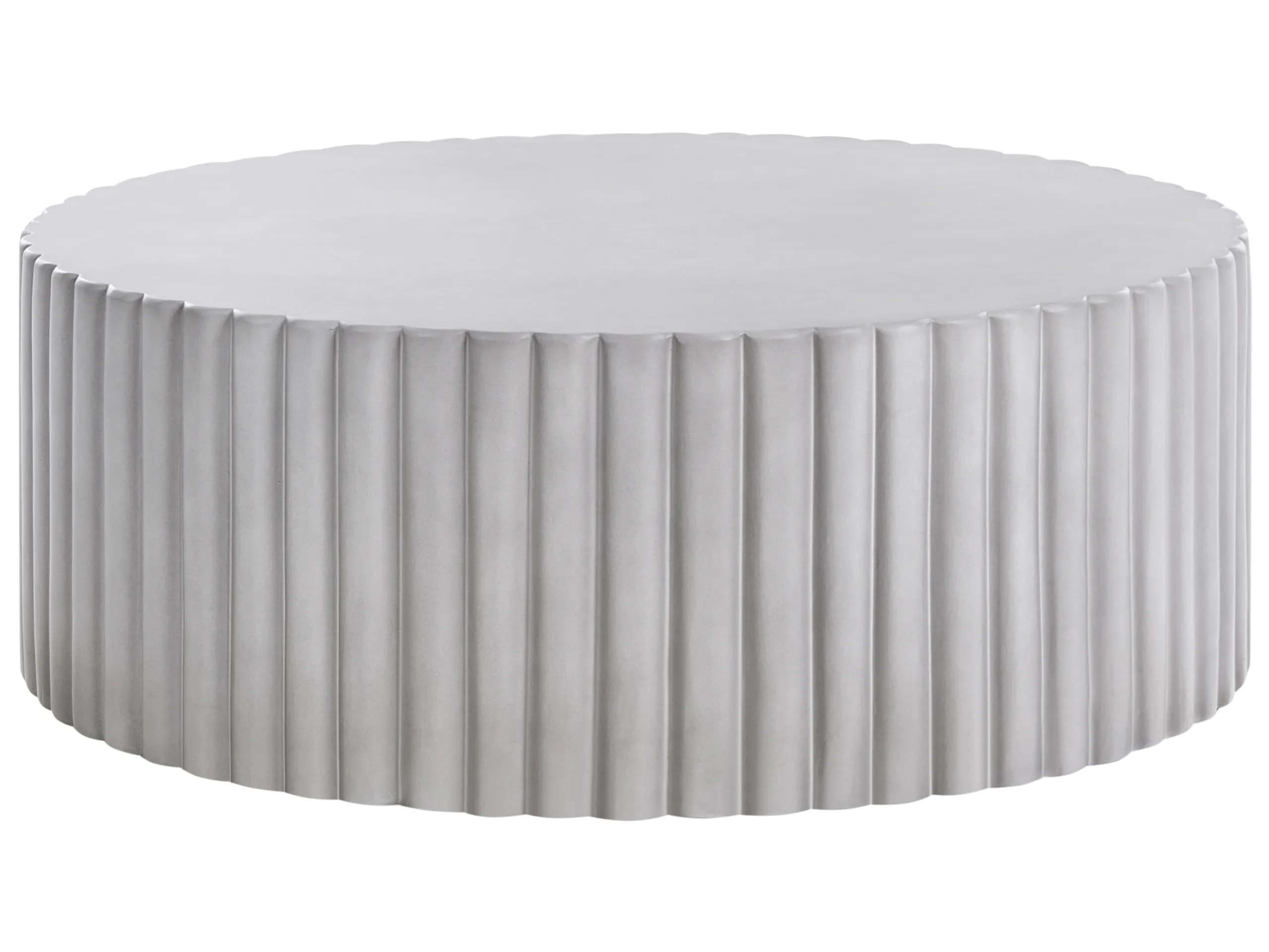 Coffee Table POZZA 117 cm 117 cm Grey