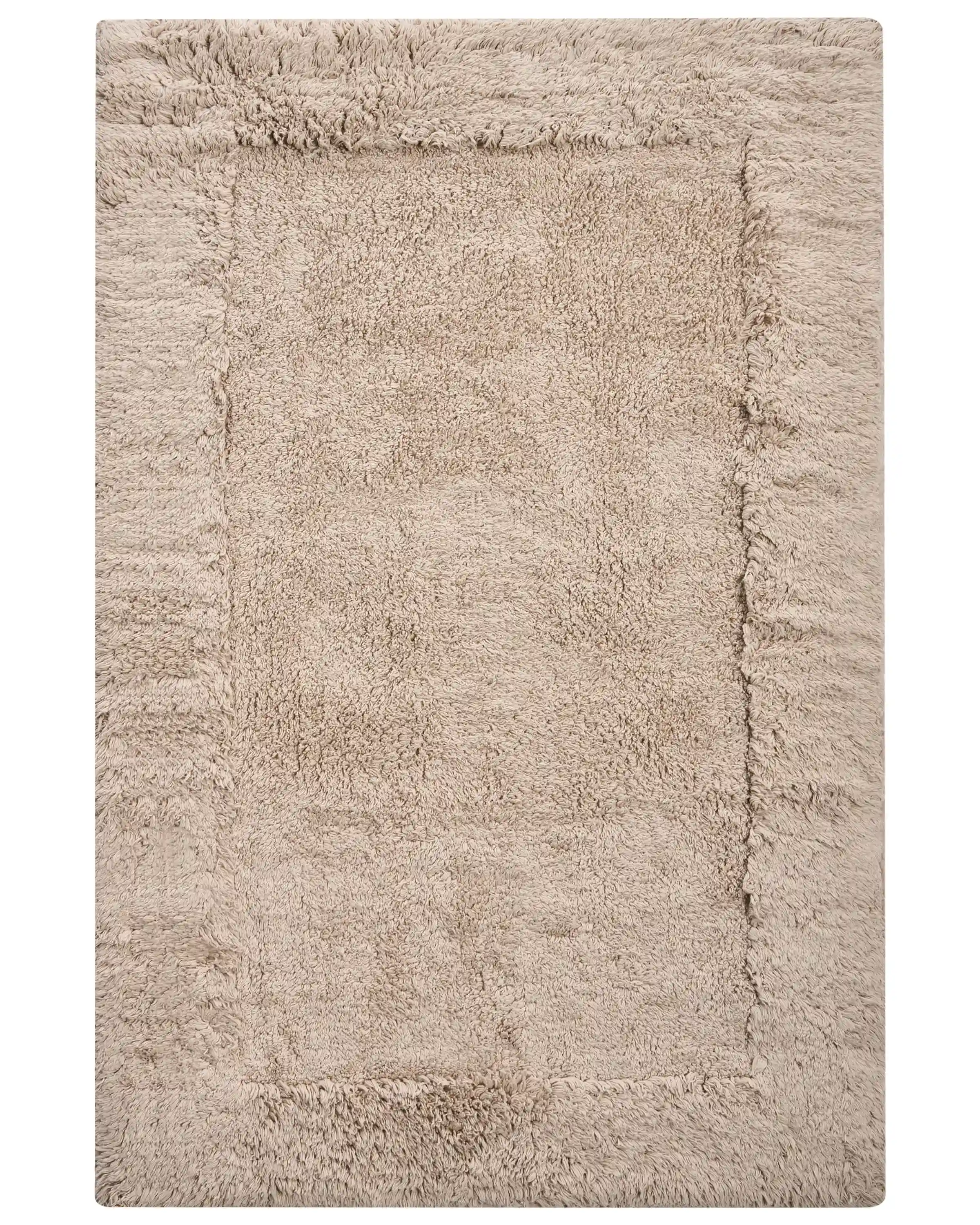 Alfombrilla de baño BABAIL Marrón claro 60 x 90 cm Algodón