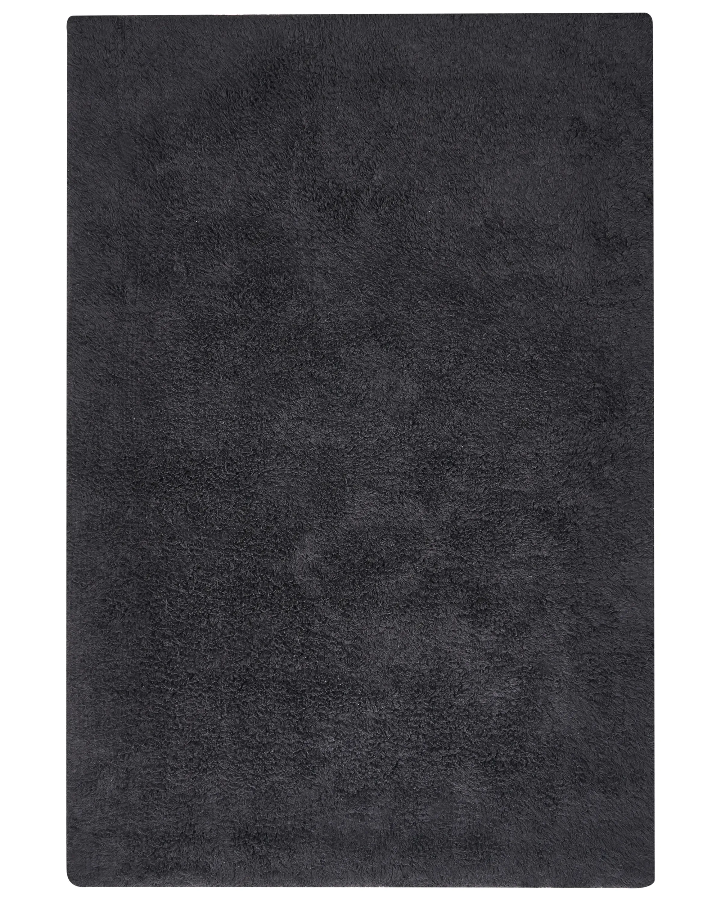 Alfombrilla de baño GOELA Negro 60 x 90 cm Algodón