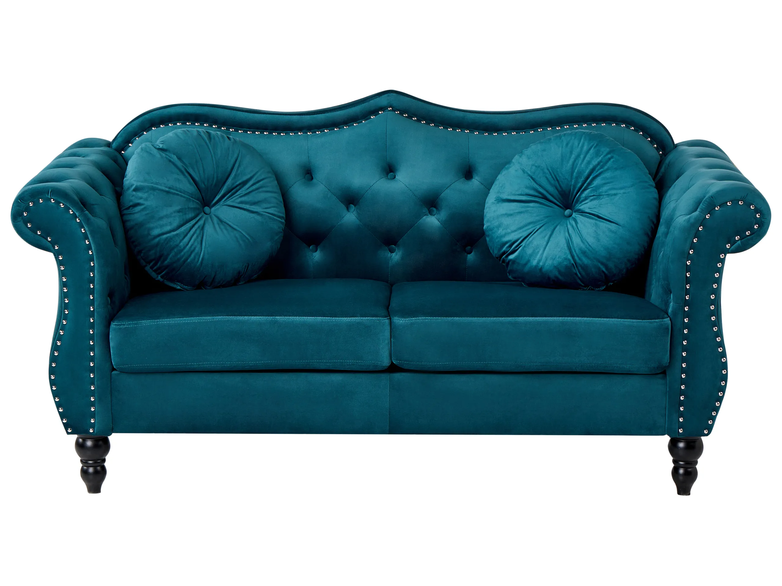 Sofa 2 Seater SKIEN Velvet Teal