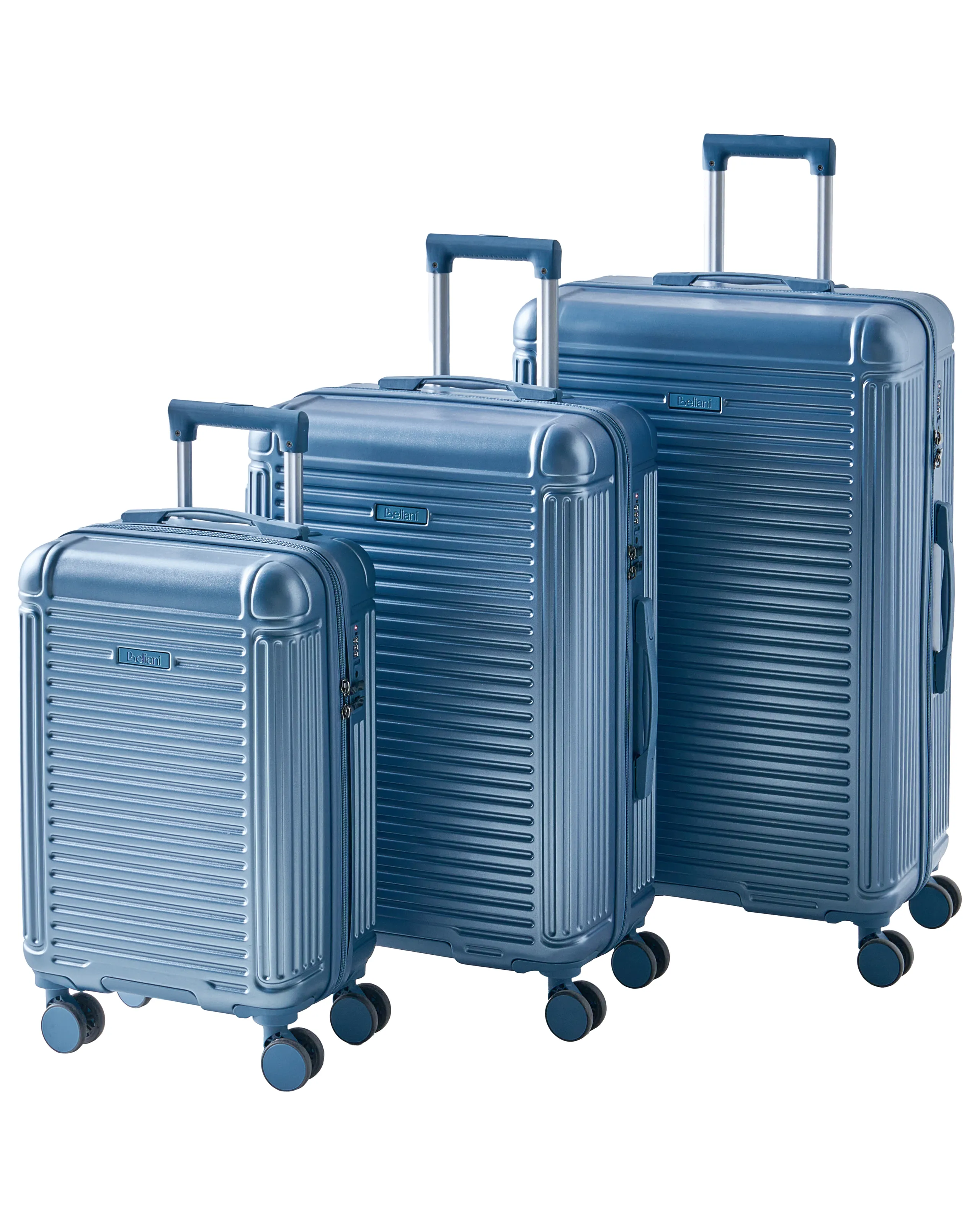 Conjunto de 3 maletas rígidas MYNTIS Azul