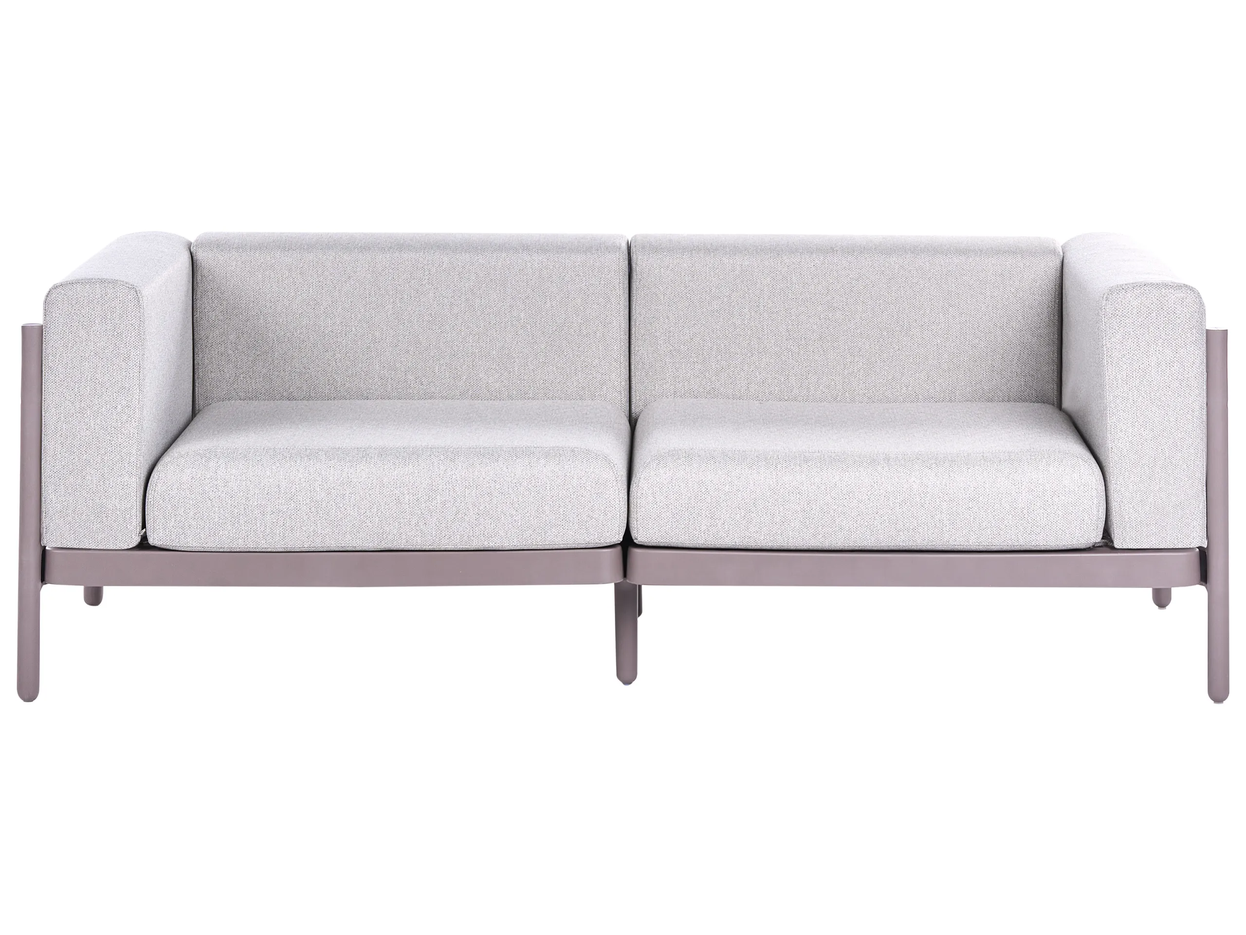 Garden Sofa 2 Seater FERRETTI Taupe