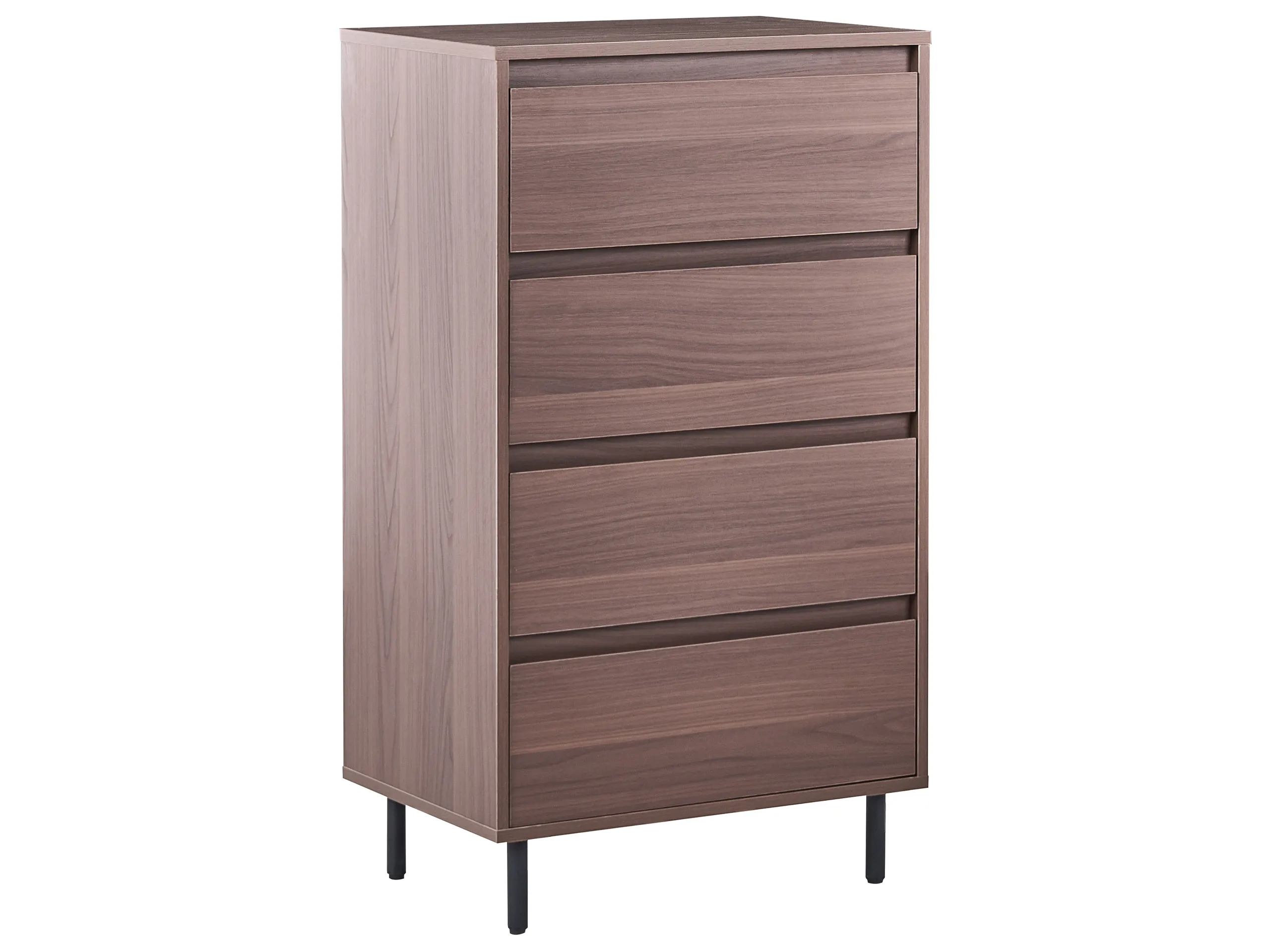 4 Drawer Chest NIKEA Dark Brown