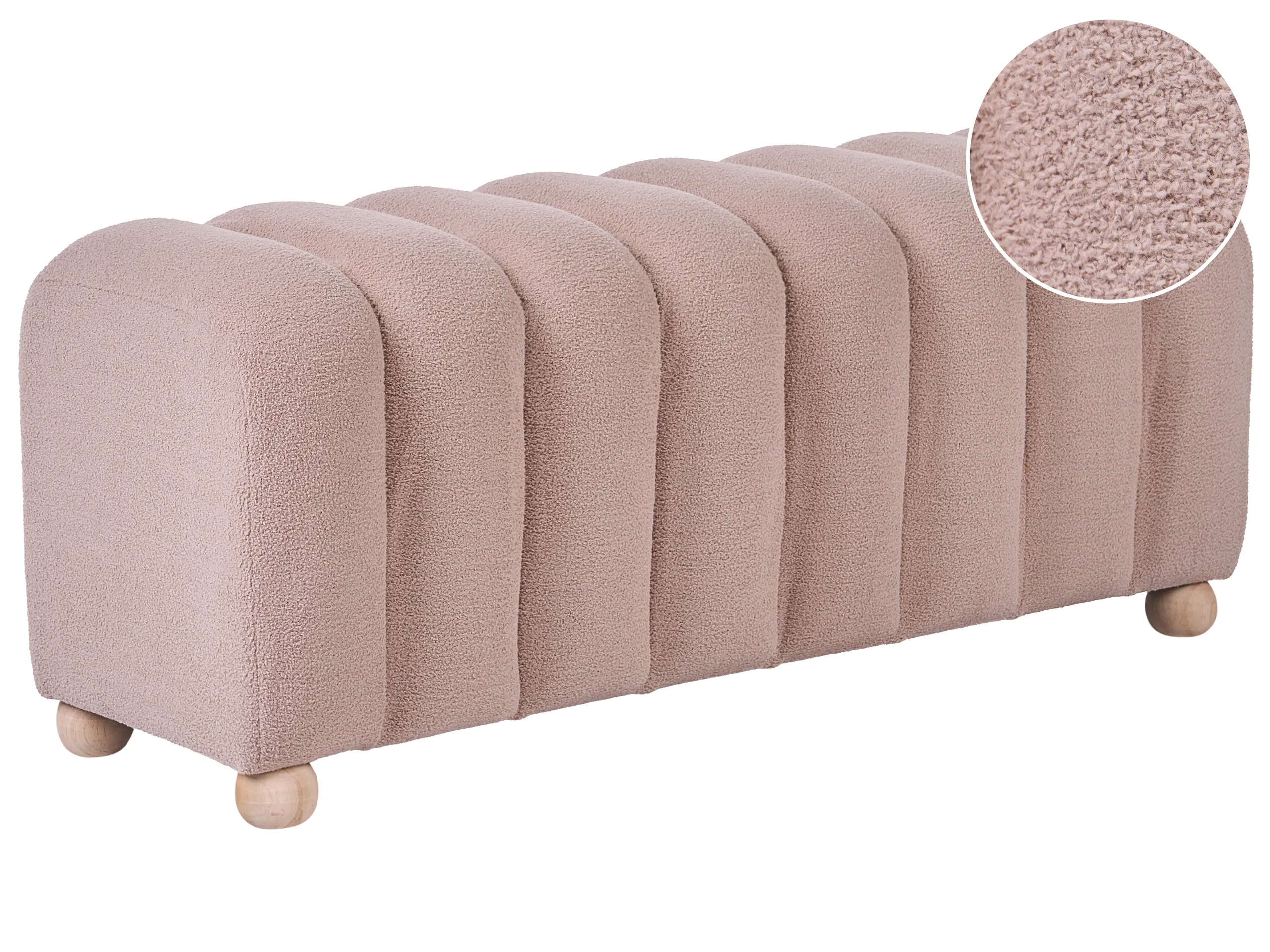 Banco IDYLLWILD Bouclé Beige