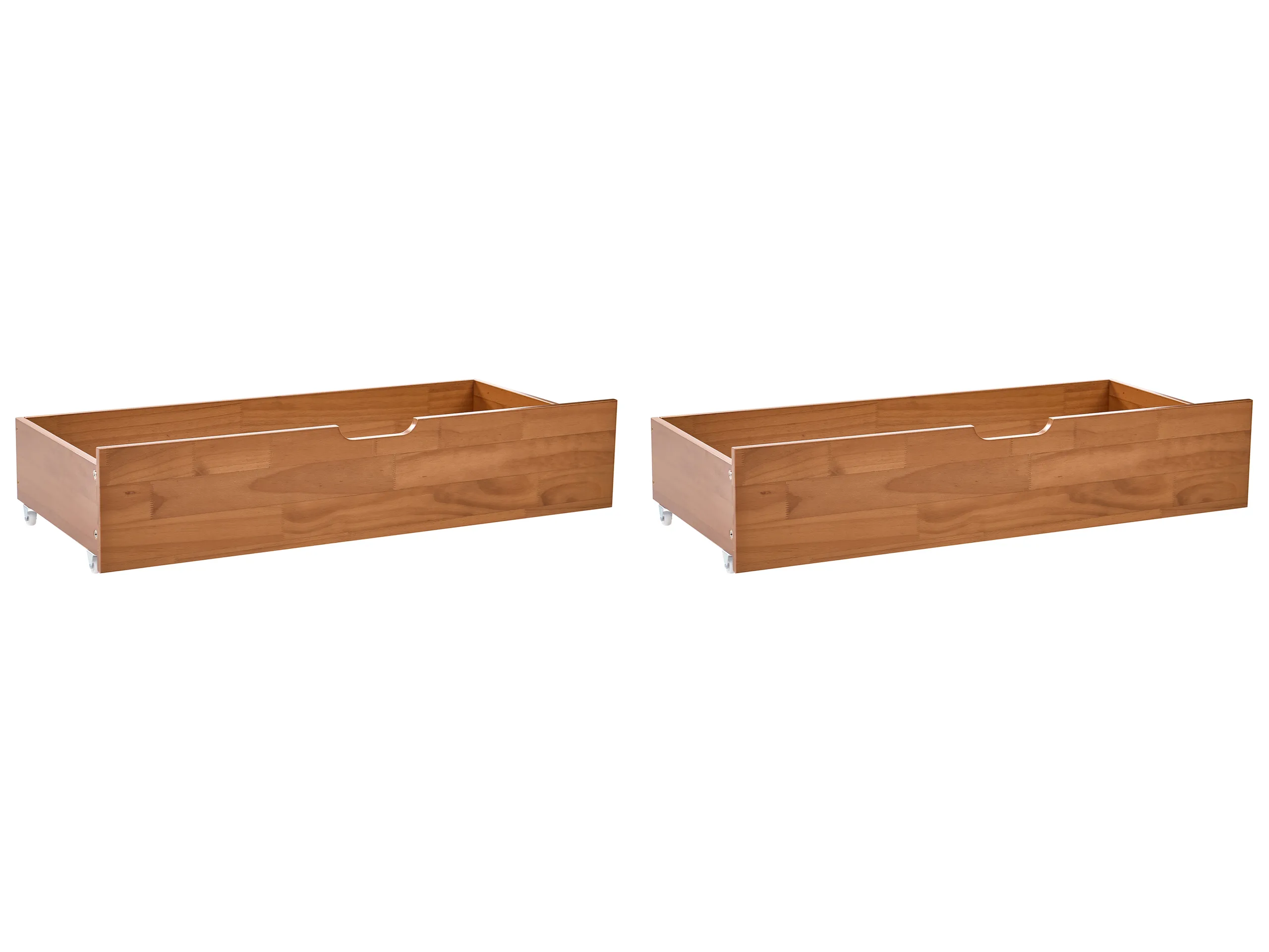 Conjunto de 2 cajones de cama EPANEY Marrón